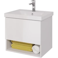 Тумба белый глянец 57,6 см Dreja Perfecto 99.0806