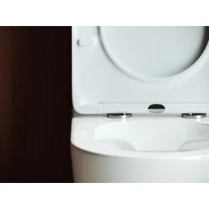 Изображение товара унитаз-компакт безободковый с сиденьем микролифт ceramica nova highlight cn1802