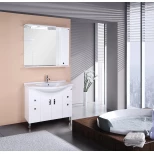 Комплект мебели белый глянец 90,8 см Onika Эльбрус 109016 + 1WH110790 + 209004