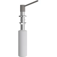 Дозатор для жидкого мыла Florentina Марко 707.728.0000.305 300 мл, встраиваемый, для кухни, хром/грей