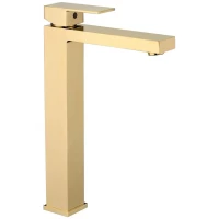 Смеситель для раковины Grocenberg GB3008GO золотой