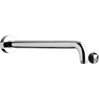 Кронштейн для верхнего душа Emmevi C00679(400)/NC 400 мм, настенный, хром/черный