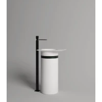 Раковина напольная 54x44,7 см Salini S-Stone Ninfea 01 130221M