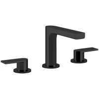 Смеситель для раковины Gessi Via Manzoni 38612#299 с донным клапаном, черный матовый