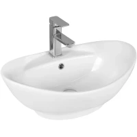 Раковина-чаша Ceruttispa CR7003 60x39,5 см, накладная, белый