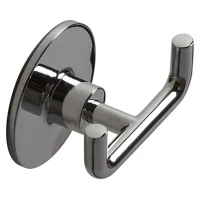 Крючок Fixsen Round FX-92105a двойной, для ванны, хром