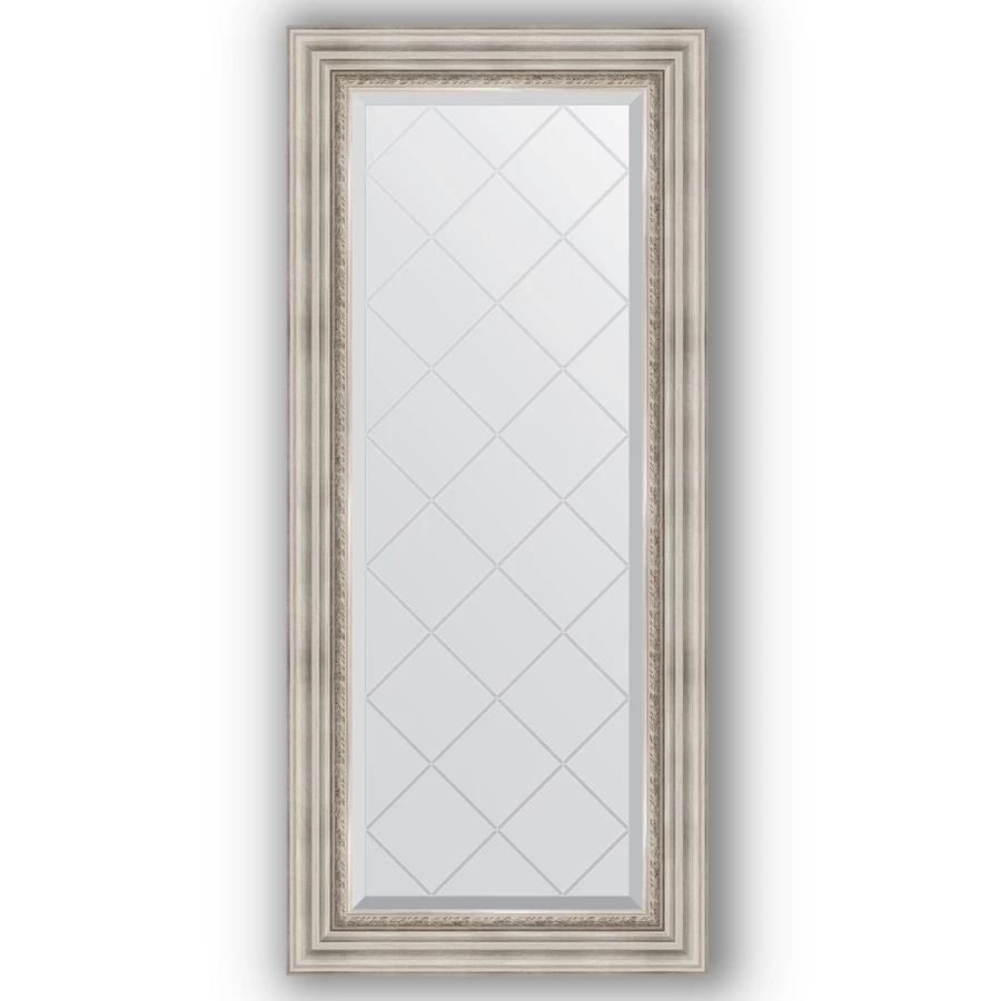 Зеркало 56x126 см римское серебро Evoform Exclusive-G BY 4061