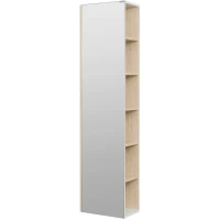 Пенал Акватон Сканди 1A253403SDB20 подвесной L/R, белый матовый/дуб верона