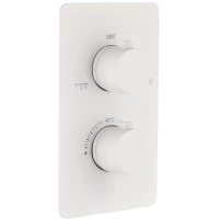 Термостат для ванны Boheme Cell 134-2-MW встраиваемый, белый матовый