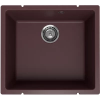 Кухонная мойка Ulgran Under 450-06 50x45 см, трюфель