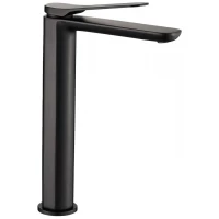 Смеситель для раковины Rea Creek REA-B8404 без донного клапана, черный матовый