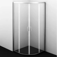Душевой уголок 80x80 см WasserKRAFT Lippe 45S00 прозрачное