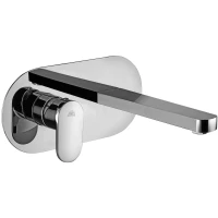 Смеситель для раковины Paffoni Candy CA104CR встраиваемый, без донного клапана, хром