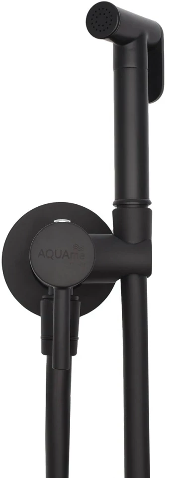 Гигиенический комплект AQUAme Minimal AQM6020MB гигиенический душ со смесителем aquame