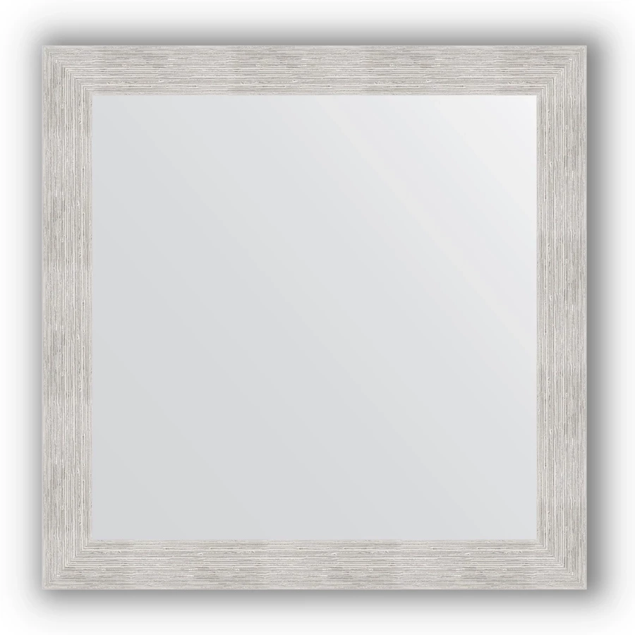 Зеркало 76x76 см серебряный дождь Evoform Definite BY 3240 зеркало 76x76 см соты алюминий evoform definite by 3243