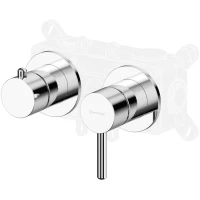 Смеситель для ванны Whitecross Y Y1243CR встраиваемый, хром