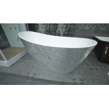 Изображение товара акриловая ванна 170x74,5 см lagard alya treasure silver lgd-alya-ts