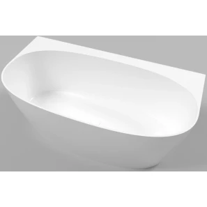 Изображение товара ванна из литьевого мрамора 155x80 см whitecross pearl a 0214.155080.100