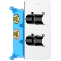 Термостат для ванны Aquatek Европа AQ1393CR встраиваемый, хром