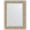 Зеркало 63x86 см состаренное серебро с плетением Evoform Exclusive-G BY 4089 - 1