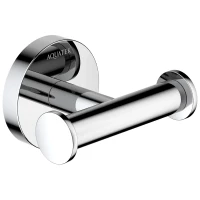 Крючок Aquatek Оберон AQ4202CR двойной, для ванны, хром