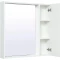 Зеркальный шкаф 75x75 см серый бетон/белый L/R Runo Манхэттен 00-00001045 - 2
