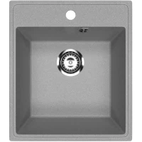 Кухонная мойка Practik PR-M-425-003 42,5x48,5 см, светло-серый