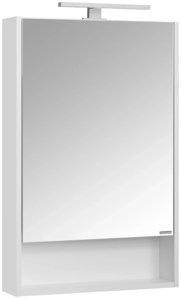 Зеркальный шкаф 55x85 см белый матовый L/R Акватон Сканди 1A252102SD010 - фото 3