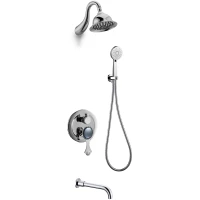 Душевой комплект Bronze De Luxe Yasmina NT800/B03