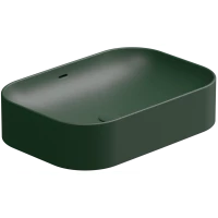 Раковина-чаша GSG Easy EALAVTP60036 60x42 см, накладная, изумрудный матовый