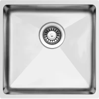 Кухонная мойка полированная сталь Longran Techno TEP400.400 -GT10P