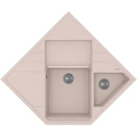 Кухонная мойка Florentina Бомбей 20.375.J0900.107 90x90 см, песочный