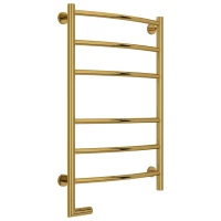 Полотенцесушитель электрический 800x500 золотой МЭМ левый Сунержа Галант 2.0 03-5200-8050