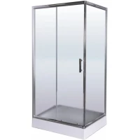 Душевой уголок с поддоном Esbano ESR-8021 ESUGR8021 120x80 см, профиль хром, стекло матовое