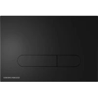 Кнопка смыва Kerama Marazzi Pro FP.PRO.BLK.M для инсталляции, черный матовый