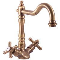 Смеситель для раковины без донного клапана Rav Slezak Morava Eko MK120.5/8SM