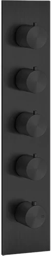 

Термостат для ванны Gessi Gessi316 54518#299 встраиваемый, черный матовый