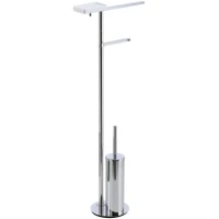 Комплект для туалета Stil Haus Living LV21(08) напольный, хром/белый