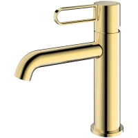 Смеситель для раковины Splenka S03.10.23 золотой