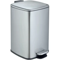 Мусорное ведро WeltWasser Berg MT 10000013400 20л, с педалью, нержавеющая сталь
