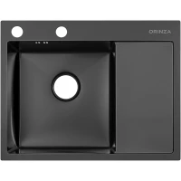 Кухонная мойка ORINZA ORS.650.505.L.BLACK 65x50,5 см, черный