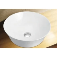 Раковина-чаша Esbano Agate ESRNAGAT 42,5x42,5 см, накладная, белый