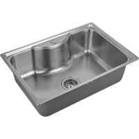 Кухонная мойка Zorg ZR 6545 65x45 см, нержавеющая сталь