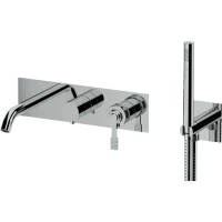 Смеситель для ванны Remer Atelier AL53D2 встраиваемый, с душевым гарнитуром, хром