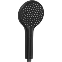 Душевая лейка Kludi Dive X 1S 6981039-00 117 мм, 1 режим, черный матовый