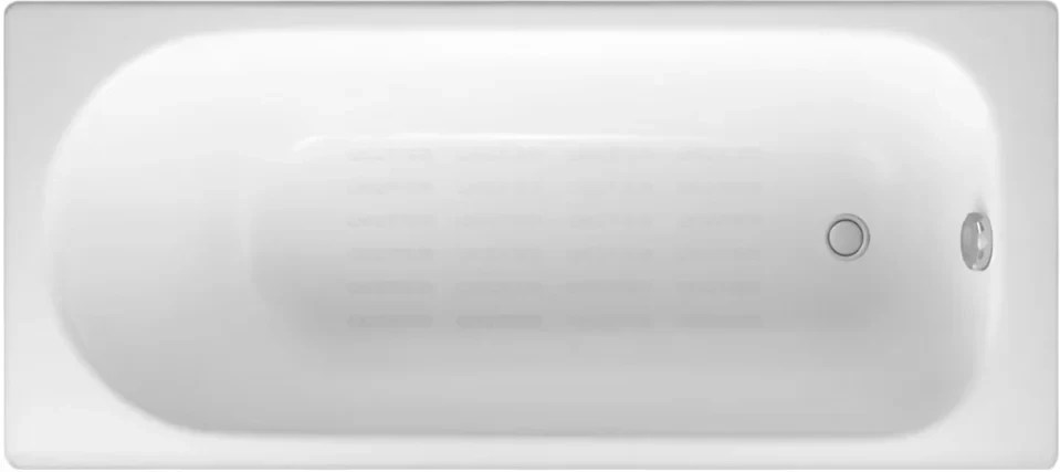 Ванна чугунная Delice Grace DLR230643-AS 170x70 см, с антискользящим покрытием, белый