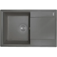 Кухонная мойка Florentina Консул 760 23.020.C0760.102 76x50 см, черный