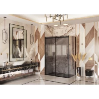 Душевой уголок 160x100 см Ambassador Benefit 19022205HBB-100HBB тонированное