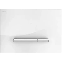 Кнопка смыва Mepa Sirius B 421750 для инсталляции, белый/хром