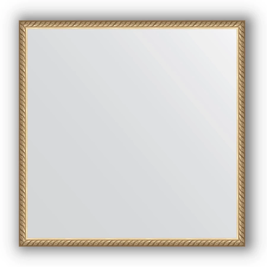 Зеркало 68x68 см  витая латунь Evoform Definite BY 0669